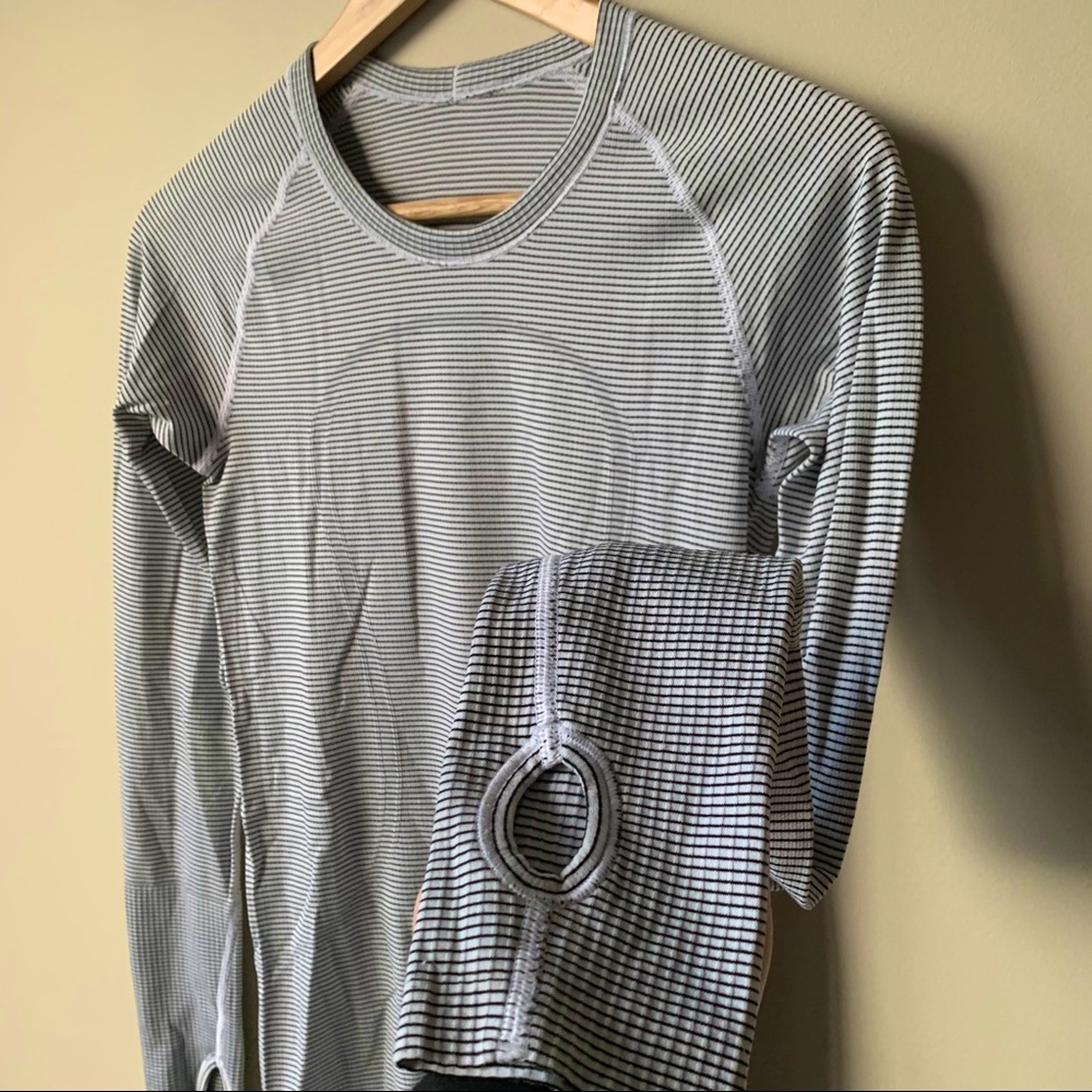 Lululemon striped long sleeve